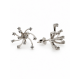 Pre Owned 18ct White Gold Diamond Earrings ZC148